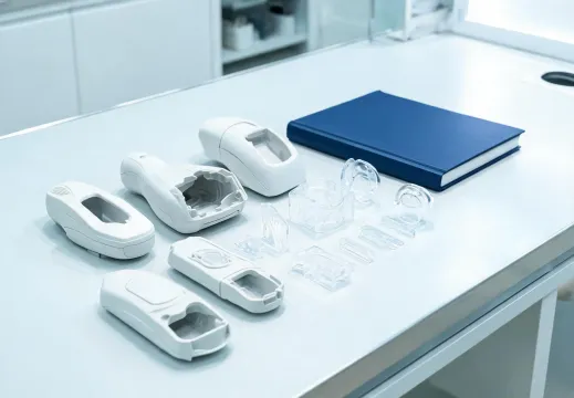 Medical plastic device housings